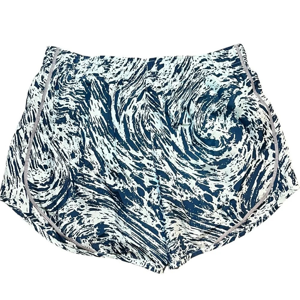 Nike Women’s Medium Running Run Shorts Blue Green